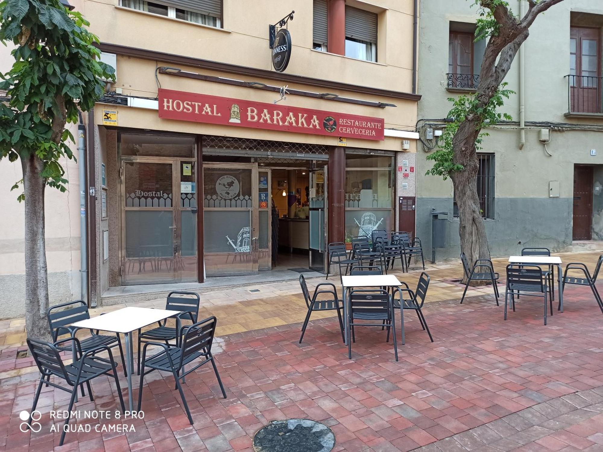 Hostal Restaurante Baraka Alagón エクステリア 写真